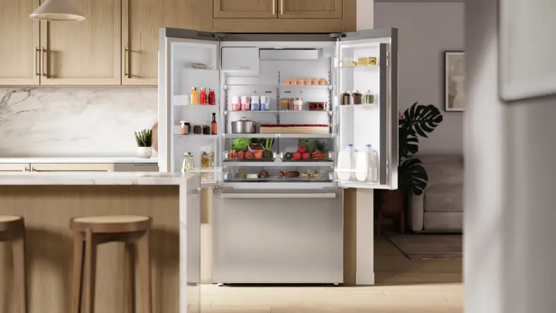 500 Series French Door Bottom Mount Refrigerator 36'' B36CD52SNS