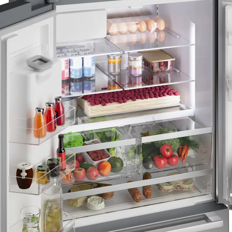 500 Series French Door Bottom Mount Refrigerator 36'' B36CD52SNS