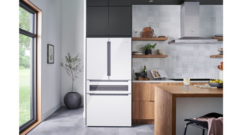 Buy Bosch 800 Series French Door Bottom Mount Refrigerator, Glass