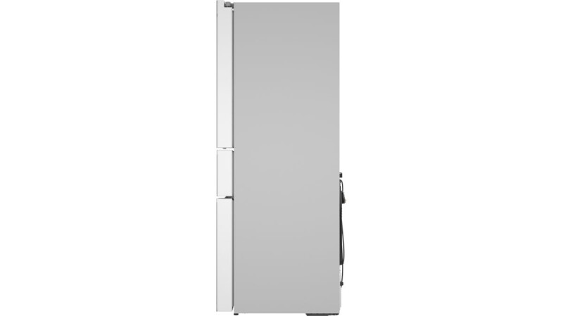 800 Series French Door Bottom Mount Refrigerator, Glass door 36'', Total No Frost B36CL81ENW