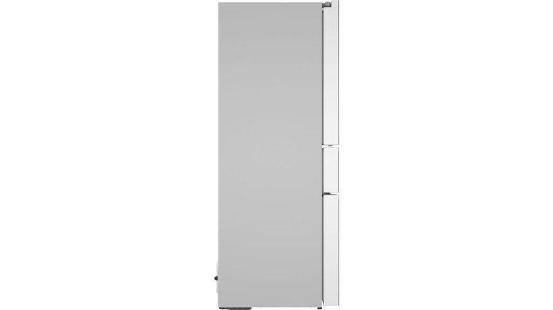 800 Series French Door Bottom Mount Refrigerator, Glass door 36'', Total No Frost B36CL81ENW