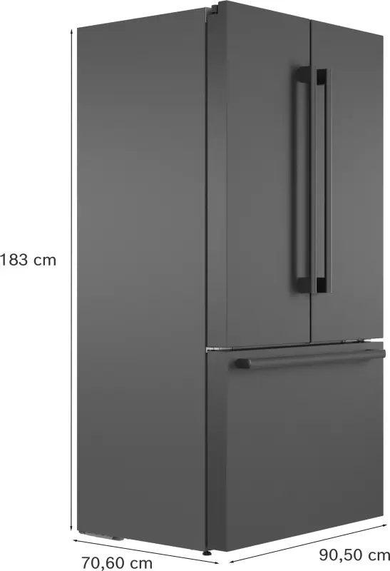800 Series French Door Bottom Mount Refrigerator 36'' B36CT80SNB