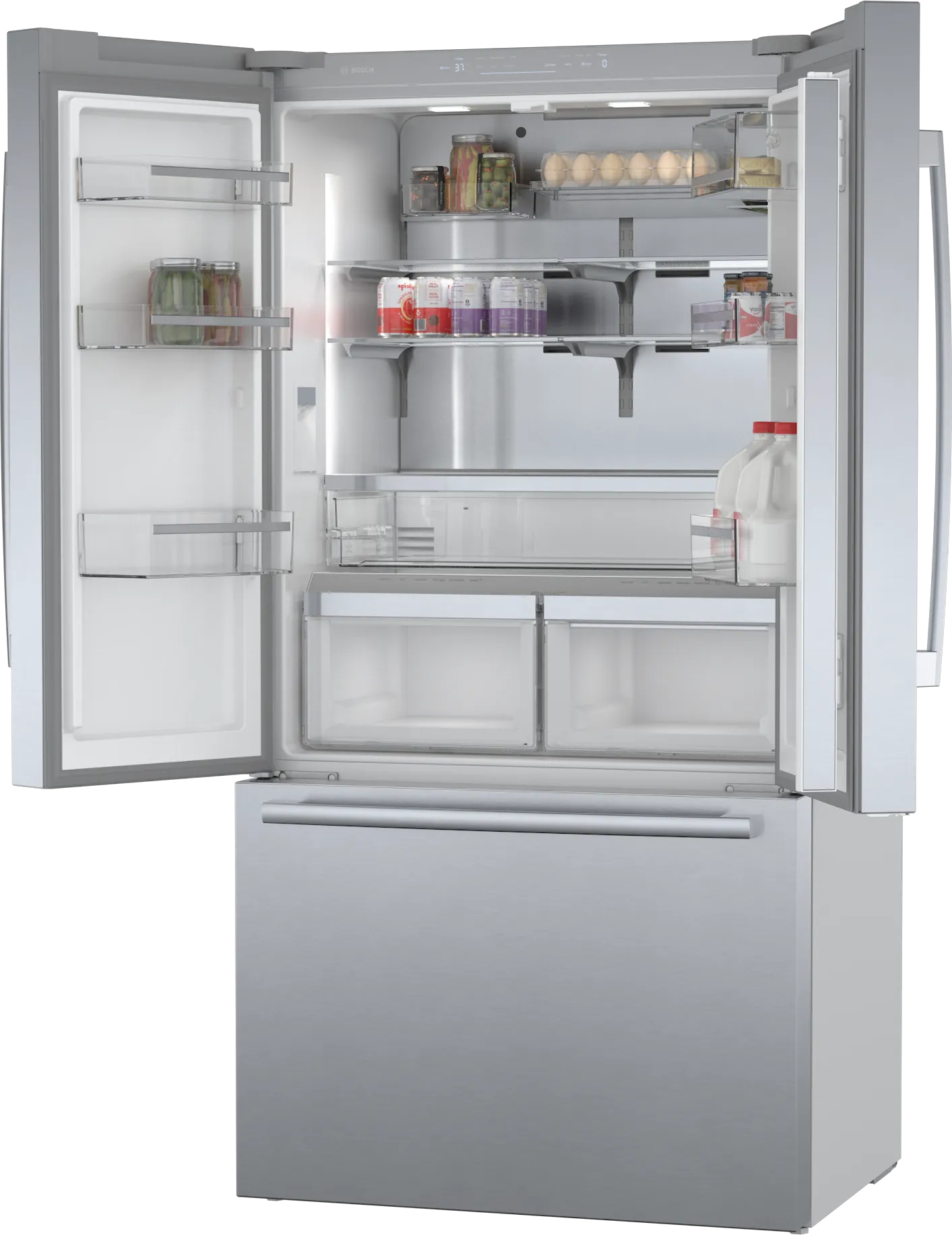 800 Series French Door Bottom Mount Refrigerator 36'' B36CT80SNS