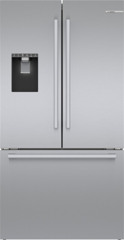 Bosch 500 Series French Door Bottom Mount Refrigerator 36'' Easy clean Stainless steel (with anti-fingerprint) B36FD50SNS Picture 1