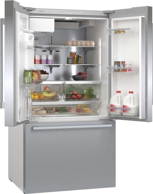 500 Series French Door Bottom Mount Refrigerator 36'' Easy clean B36FD50SNS