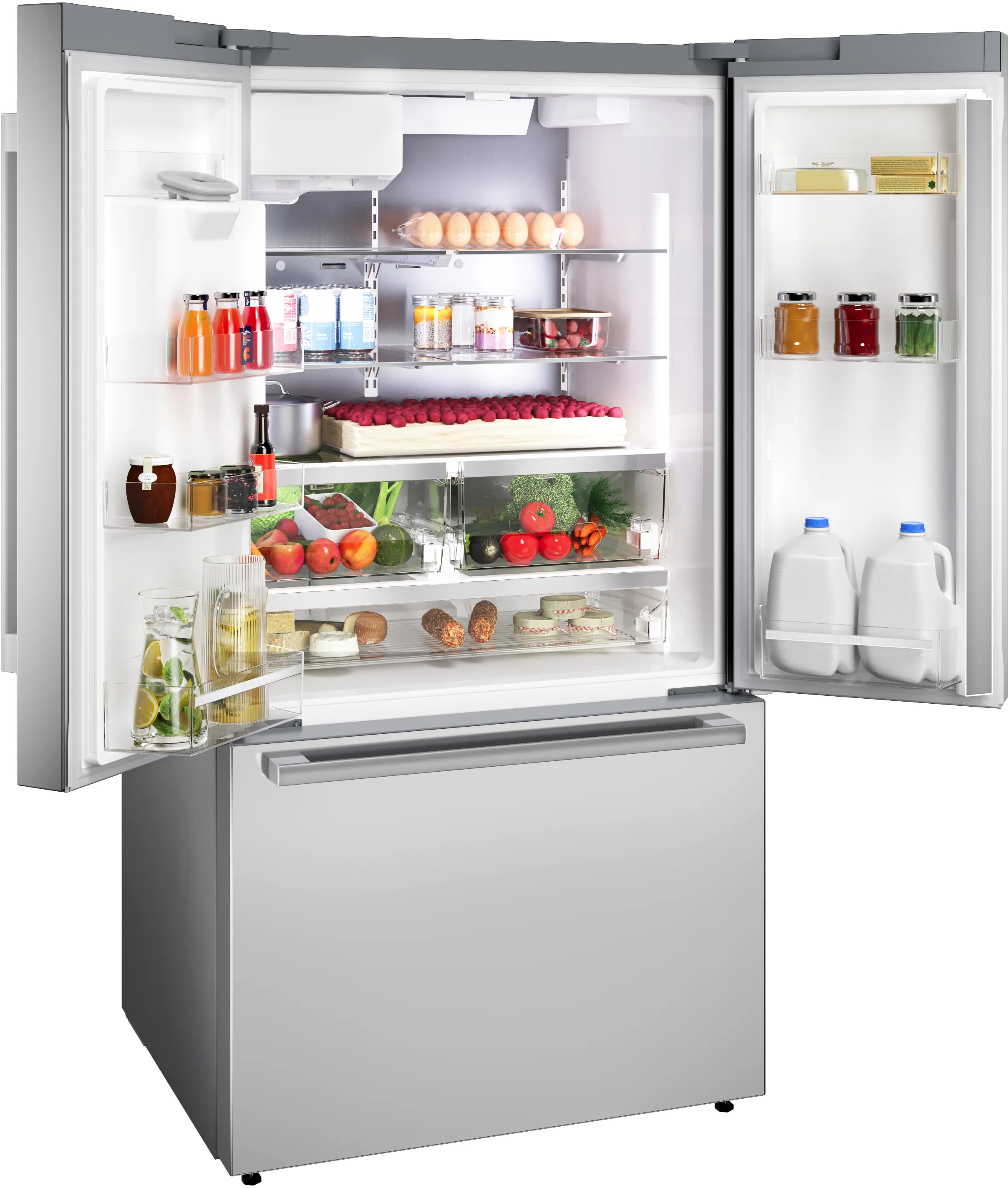 500 Series French Door Bottom Mount Refrigerator 36'' B36FD52SNS
