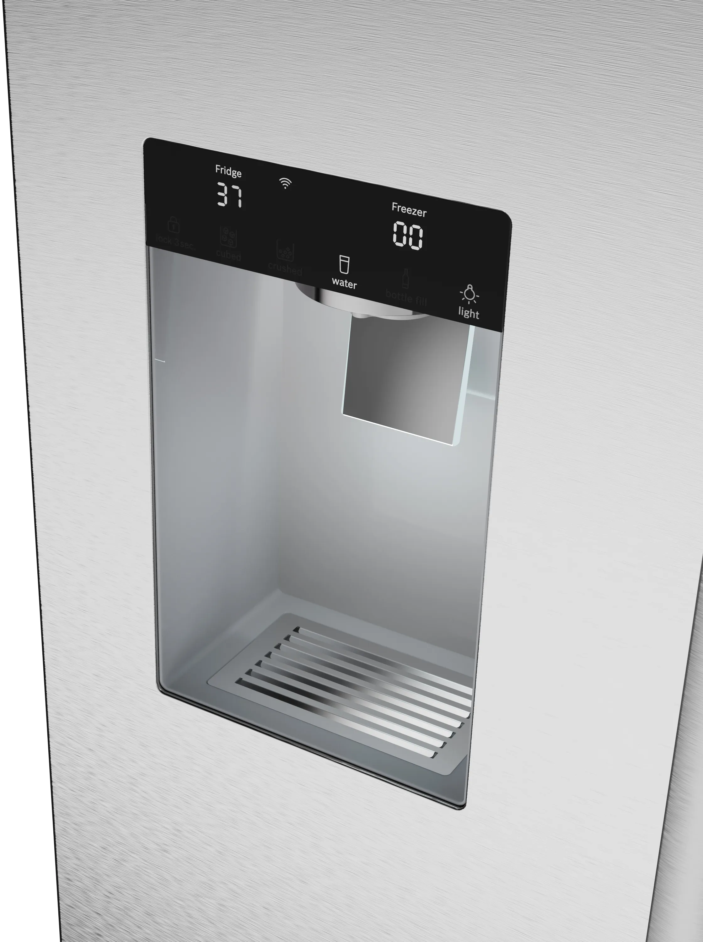 500 Series French Door Bottom Mount Refrigerator 36'' B36FD52SNS