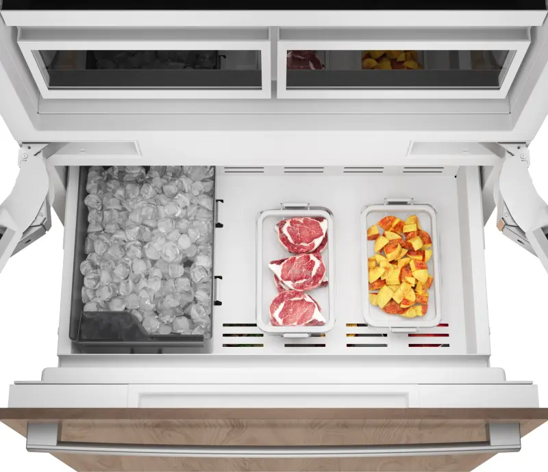 Benchmark™ Built-in Bottom Freezer Refrigerator 36'' Softclose® Flat Hinge B36IT100NP