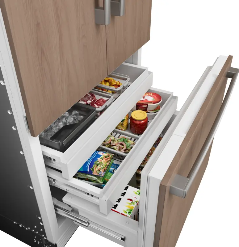 Benchmark™ Built-in Bottom Freezer Refrigerator 36'' Softclose® Flat Hinge B36IT100NP
