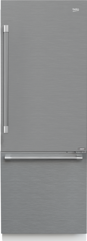 Beko 30'' , Bottom Freezer Built-In Refrigerator with - Stainless Steel BBBF3019IMWESS Picture 1
