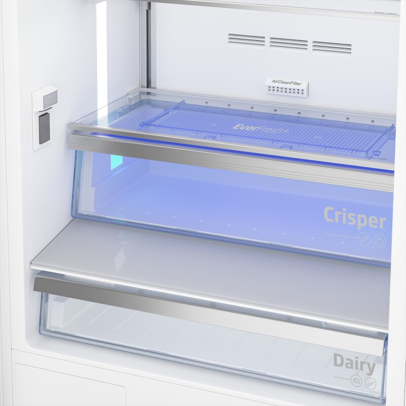 30'', Bottom Freezer Built-In Refrigerator with - BBBF3019WE