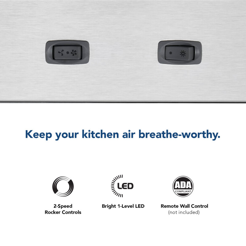 24-Inch Built-In Power Pack Insert w/ Easy Install System, 300 Max Blower CFM BBN1243SS