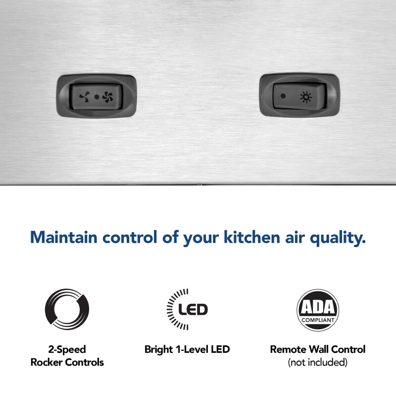 30-Inch Built-In Power Pack Insert w/ Easy Install System, 300 Max Blower CFM BBN1303SS