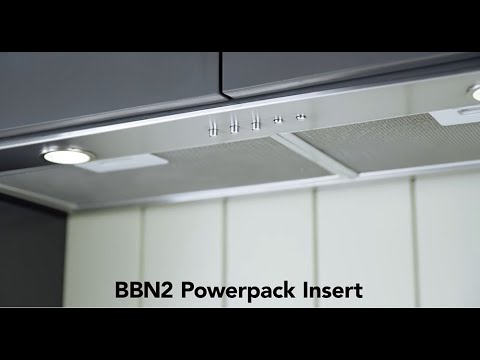 24-Inch Built-In Power Pack Insert w/ Easy Install System, 350 Max Blower CFM BBN2243SS