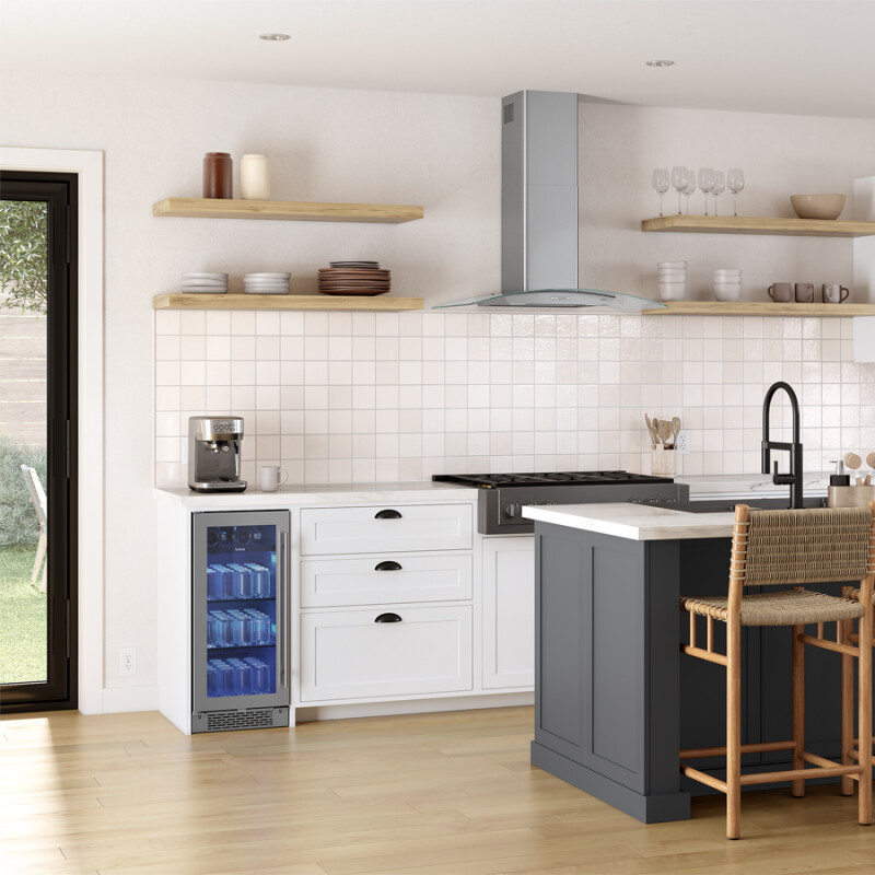 15″ Single Zone Beverage Cooler BBV15C01AG