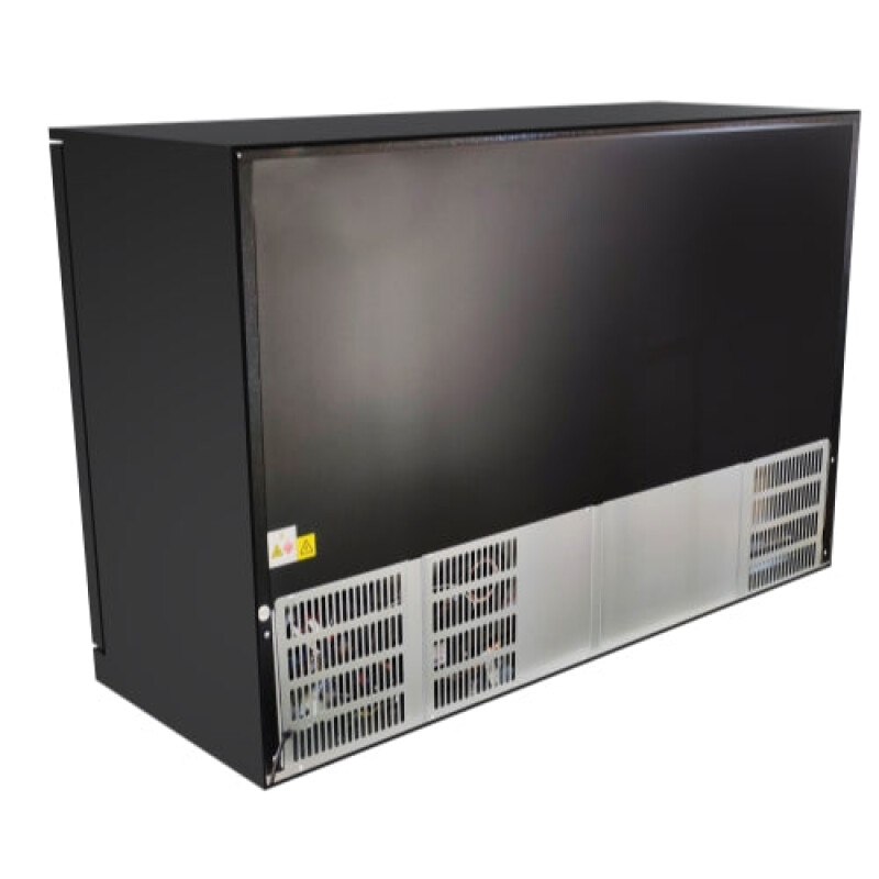 53 in. Three-Door Back Bar Refrigerator - 11 Cu Ft BC3DSWBK