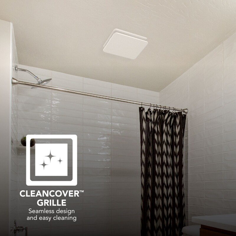 Broan-NuTone Roomside Series 80 CFM 1.5 Sones Ventilation Fan ENERGY STAR® BE8