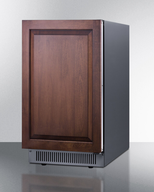 18" Wide Clear Outdoor Icemaker, ADA Compliant (Panel Not Included) BIM182OSADAIF