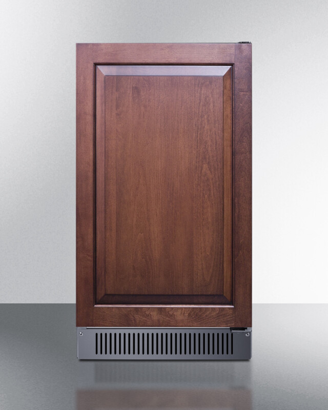 18" Wide Clear Outdoor Icemaker, ADA Compliant (Panel Not Included) BIM182OSADAIF