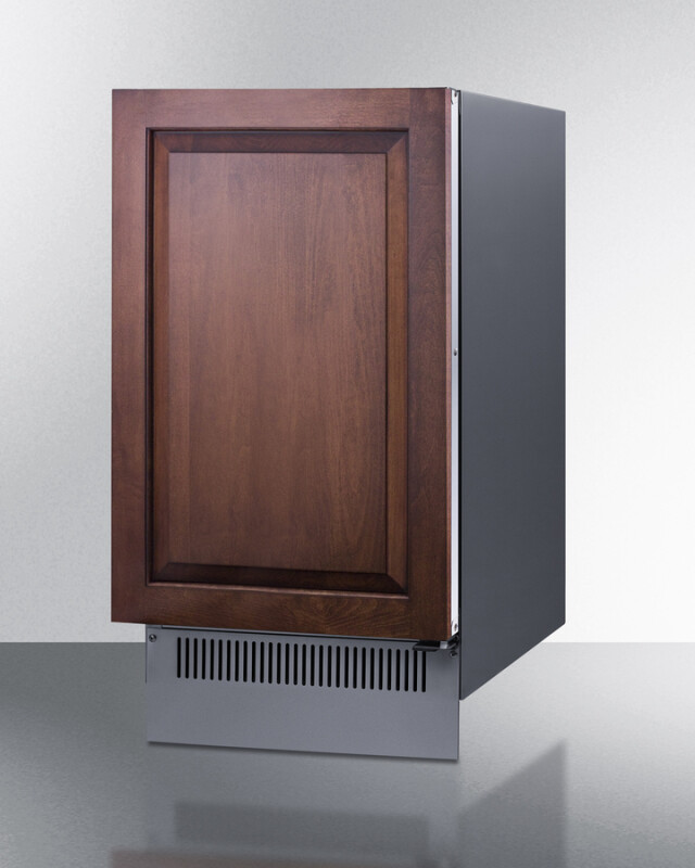 18" Wide Clear Outdoor Icemaker (Panel Not Included) BIM182OSIF