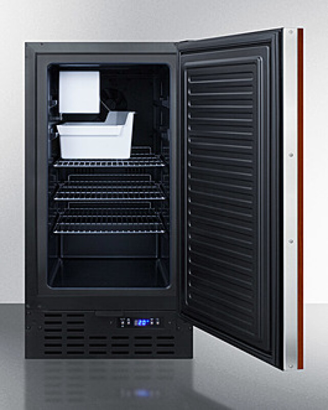 18" 8 lb. Drain-Free Icemaker (Panel Not Included) BIM18IF
