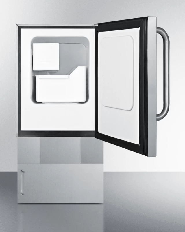 12 lb. Drain-Free Outdoor Icemaker, ADA Compliant BIM24OSBASE32