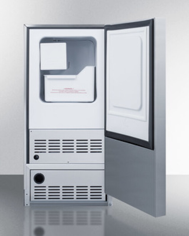 12 lb. Drain-Free Icemaker, ADA Compliant BIM25H32