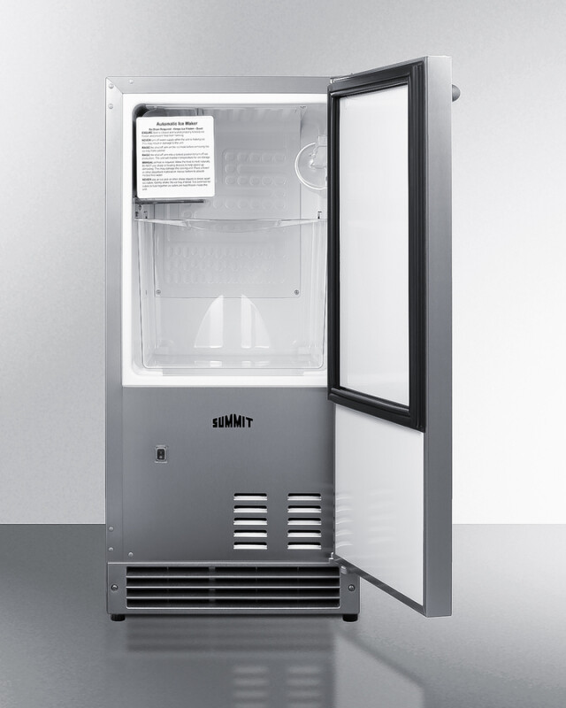 25 lb. Drain-Free Icemaker, ADA Compliant BIM26H32