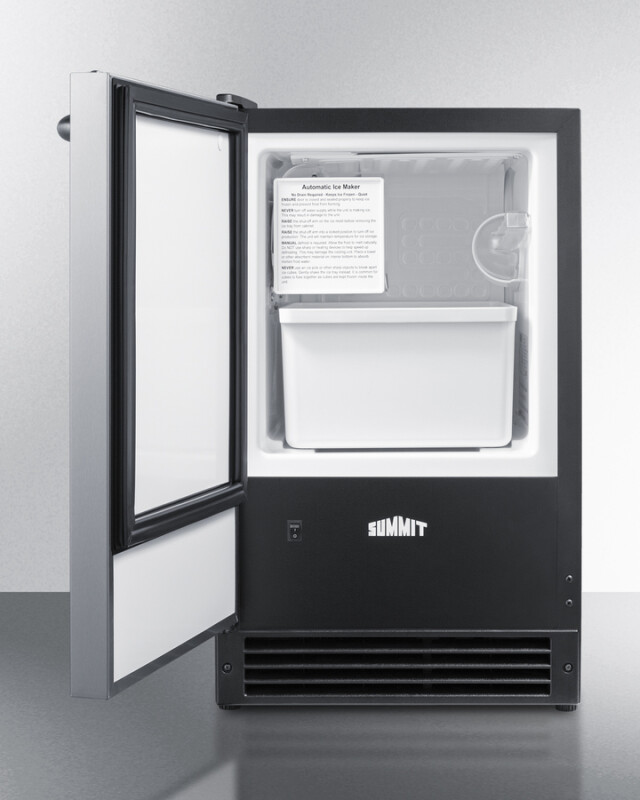 15 lb. Drain-Free Built-In Icemaker BIM26LHD
