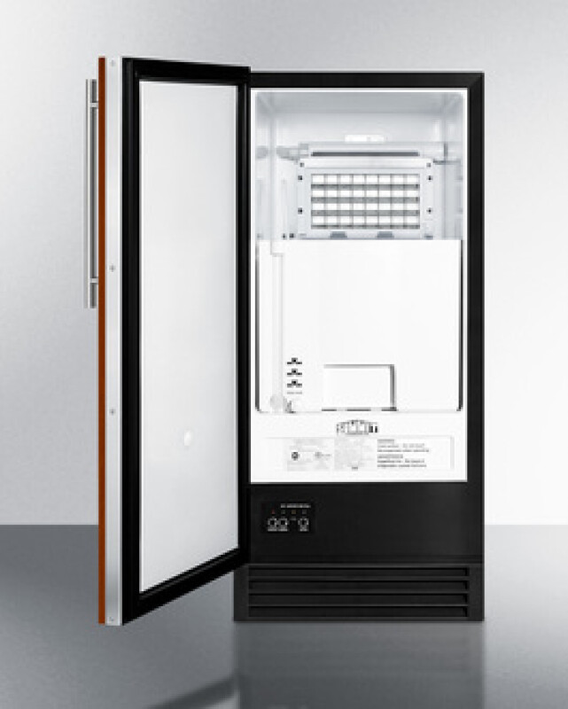 Built-In 50 lb. Clear Icemaker (Panel Not Included) BIM44GIF