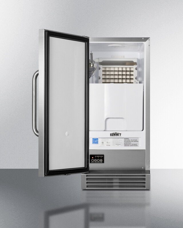 Built-In Outdoor 50 lb. Clear Icemaker BIM47OS