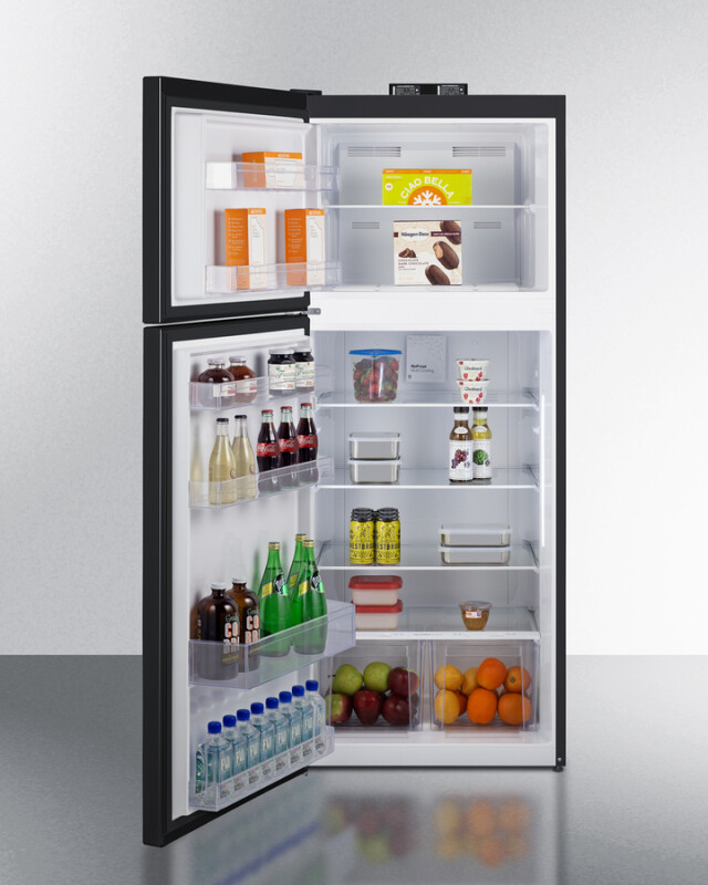 28" Wide Top-Mount Refrigerator-Freezer With NIST-Calibrated Thermometers BKRF152BLHD