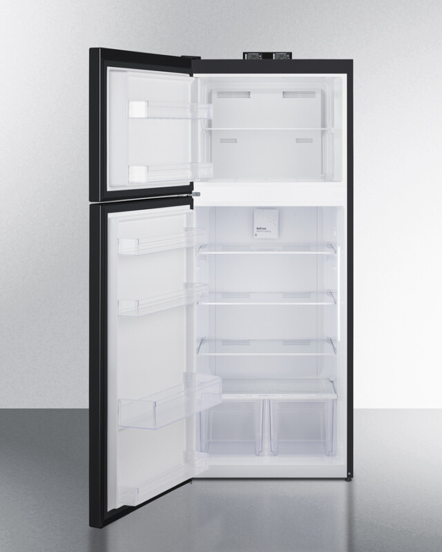 28" Wide Top-Mount Refrigerator-Freezer With NIST-Calibrated Thermometers BKRF152BLHD