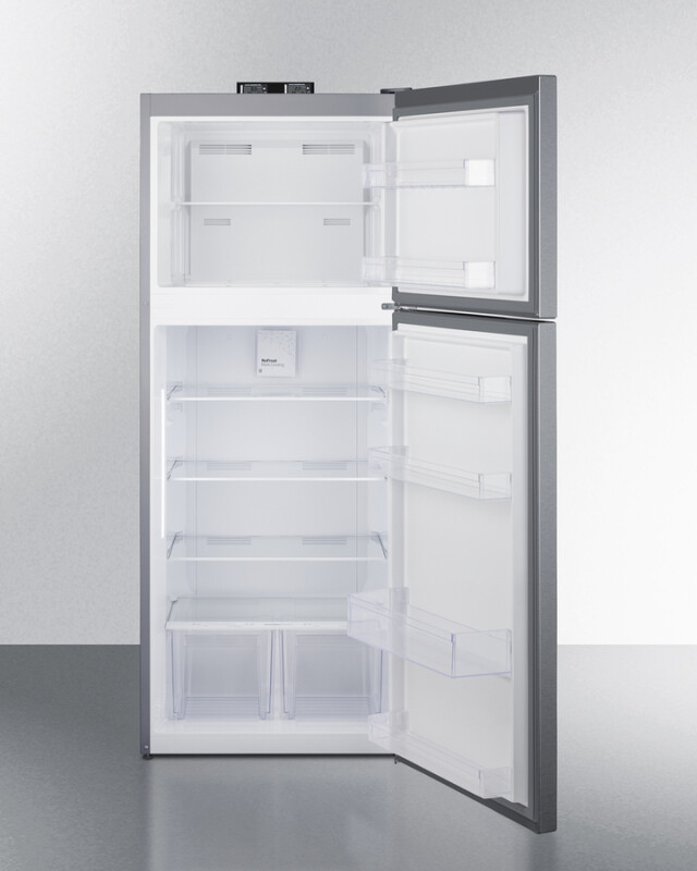 28" Wide Top-Mount Refrigerator-Freezer With NIST-Calibrated Thermometers BKRF15SS