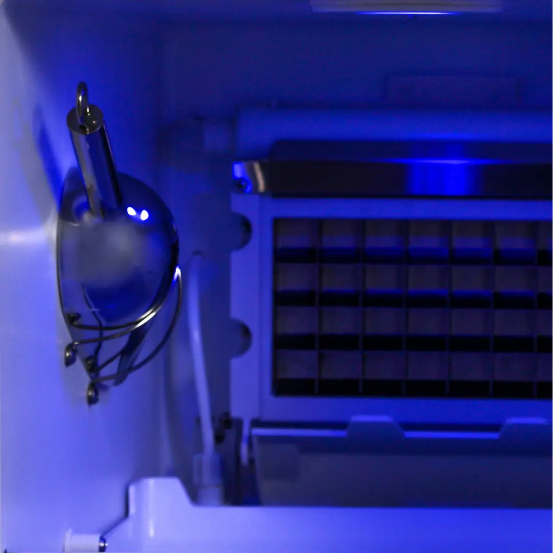 50 Lb. 15-Inch Outdoor Ice Maker with Gravity Drain BLZICEMKR50GR