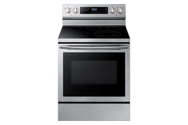 Freestanding Electric Range with True Convetion + Over-the-Range Microwave BNDL1580227688911