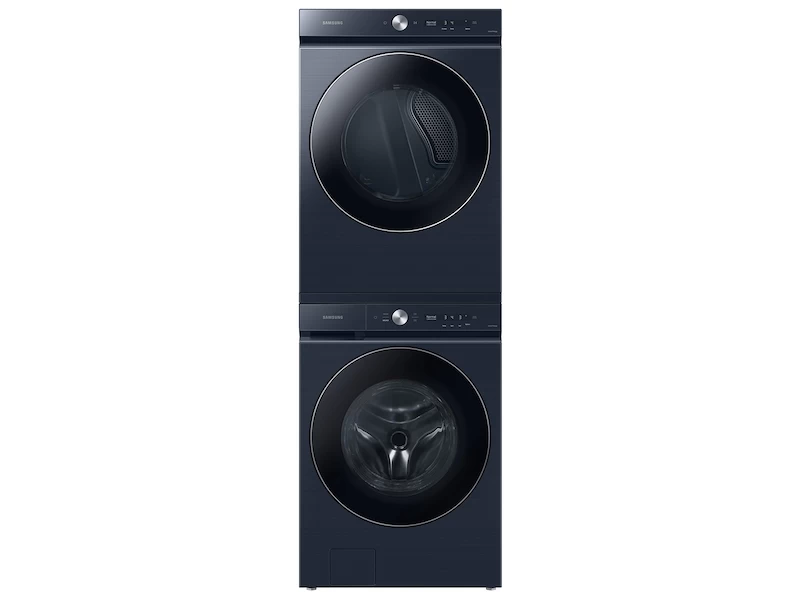 Bespoke Ultra Capacity AI Front Load Washer and Electric Dryer in Brushed Navy BNDL1657832070251