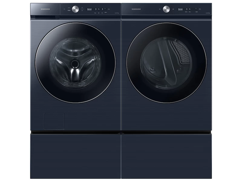 Bespoke Ultra Capacity AI Front Load Washer and Electric Dryer in Brushed Navy BNDL1657832070251