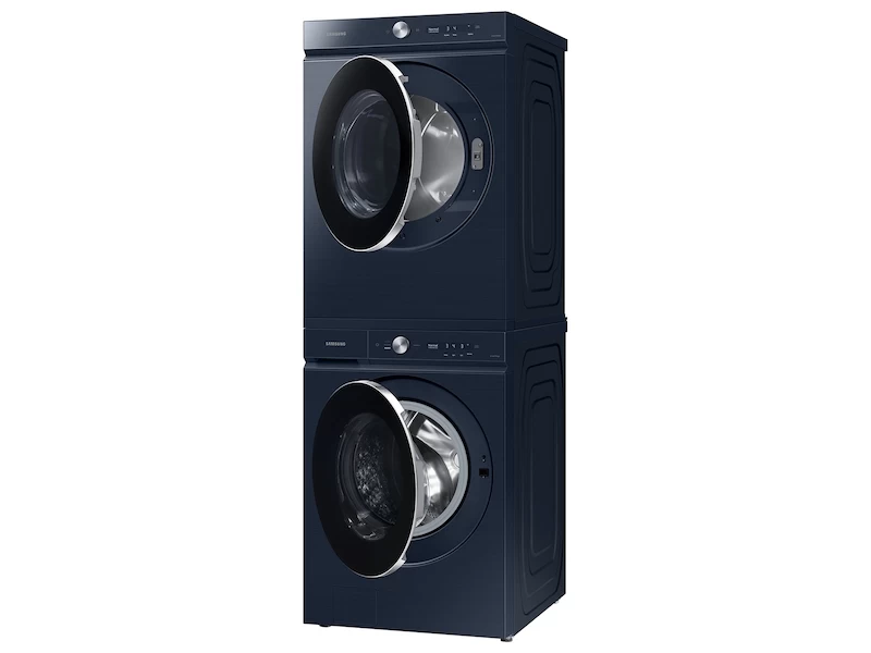 Bespoke Ultra Capacity AI Front Load Washer and Gas Dryer in Brushed Navy BNDL1657832568289