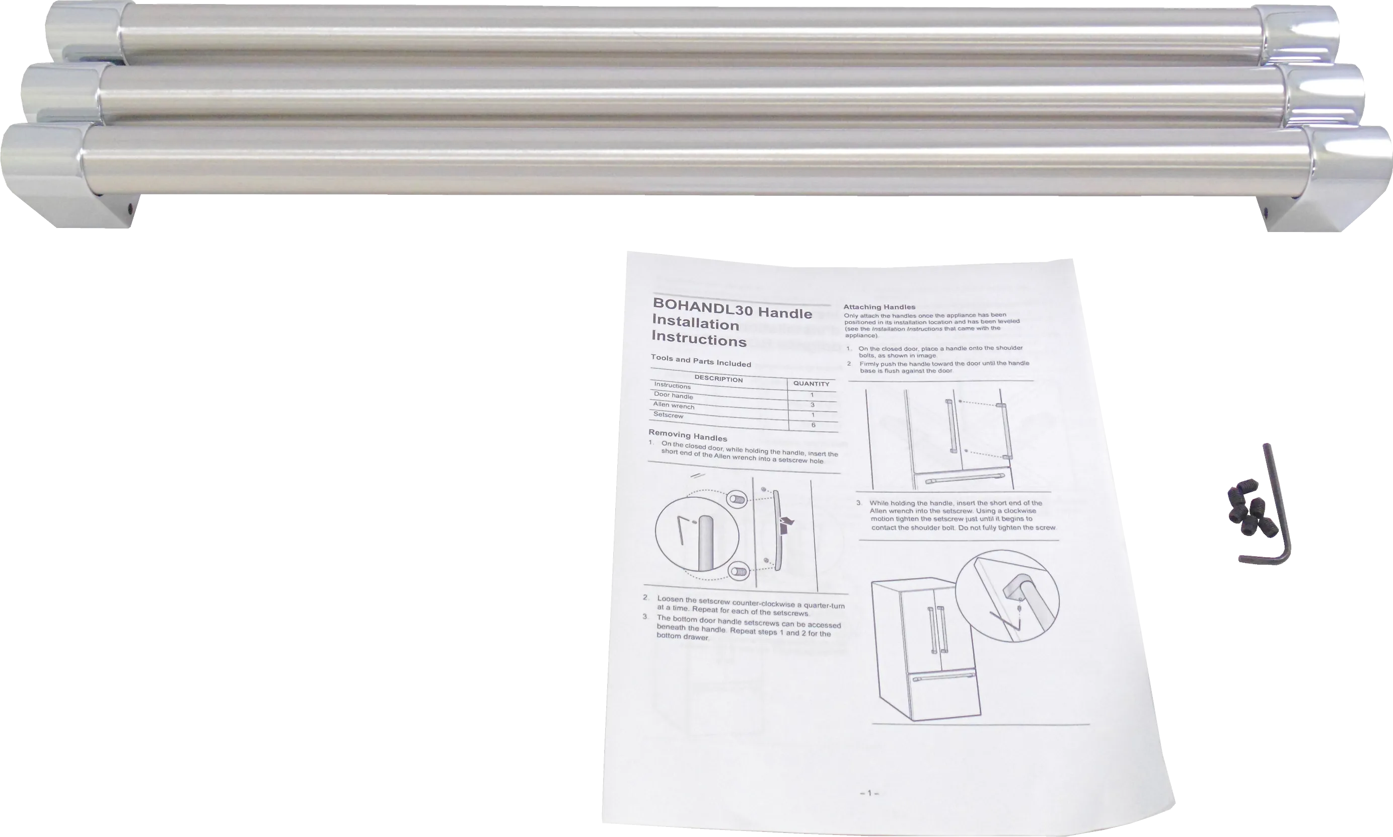 Handle Kit BOHANDL30 BOHANDL30