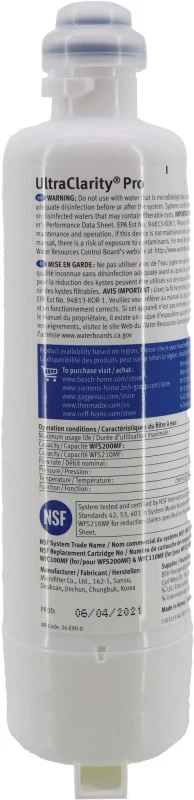 UltraClarityPro Water Filter BORPLFTR50   RA450022  REPLFLTR55   11032531 BORPLFTR55