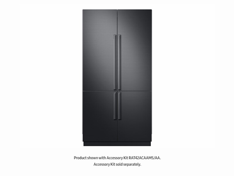 Samsung 24 cu ft. Capacity 4-Door French Door Panel Ready 42" Built-In Chef Collection Refrigerator Custom Panel BRF425200AP Picture 1