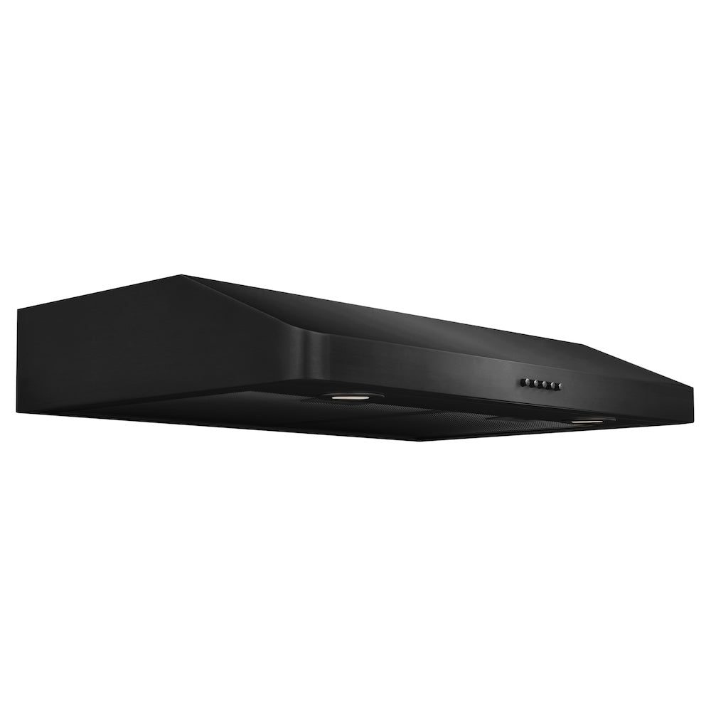 ZLINE 30 in. 400 CFM Ducted Under Cabinet Range Hood in Black Stainless Steel (BS617-30) BS61730