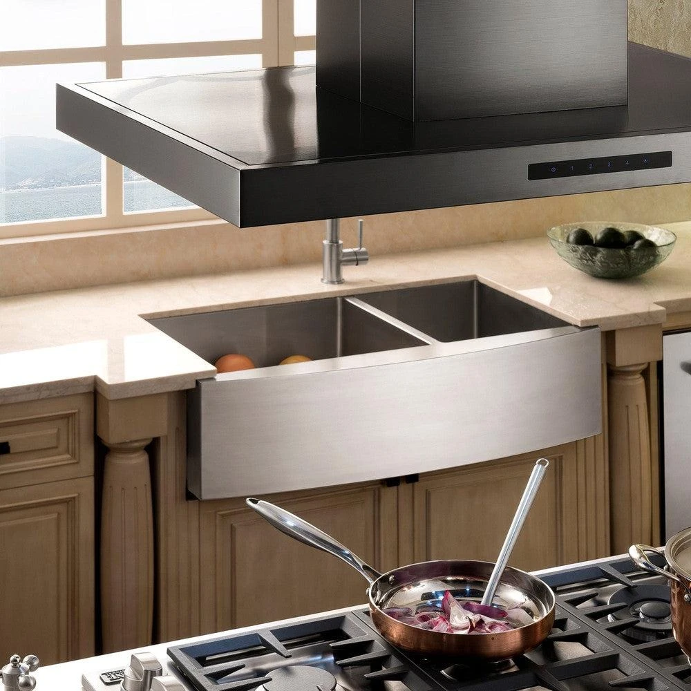 30 in. Convertible Island Mount Range Hood BSKE2IN30