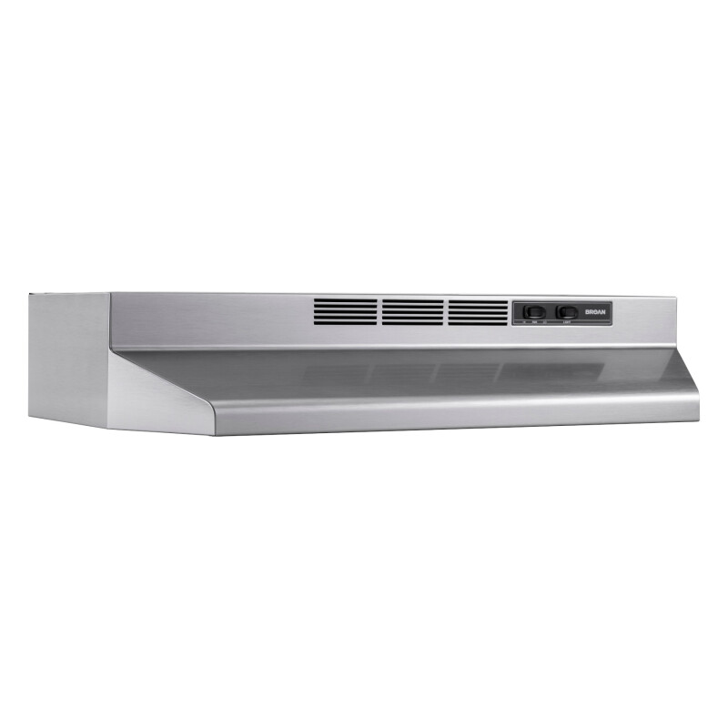30Inch Ductless UnderCabinet Range Hood w/ Easy Install System, BUEZ130SF