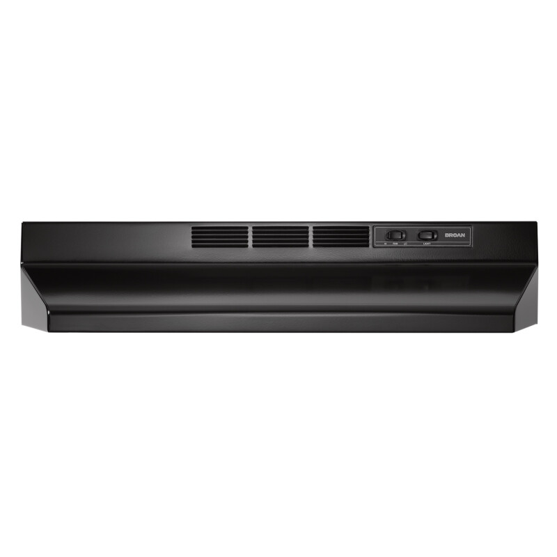 30-Inch Convertible Under-Cabinet Range Hood w/ Easy Install System, 260 Max Blower CFM BUEZ330BL
