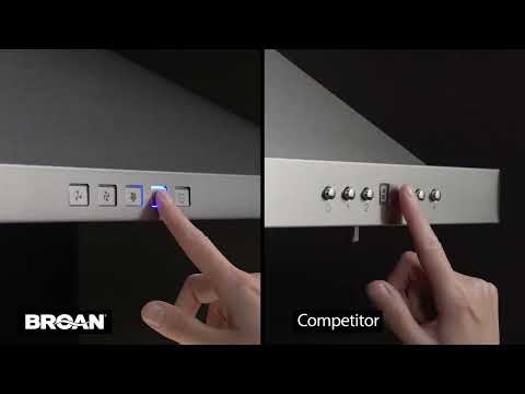 30-Inch Convertible Wall-Mount Pyramidal Chimney Range Hood, 450 Max CFM BWP1304SS