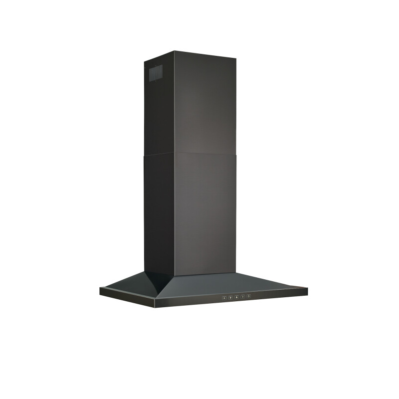 30-Inch Convertible Wall-Mount Low Profile Pyramidal Chimney Range Hood, 450 Max CFM BWS1304SS