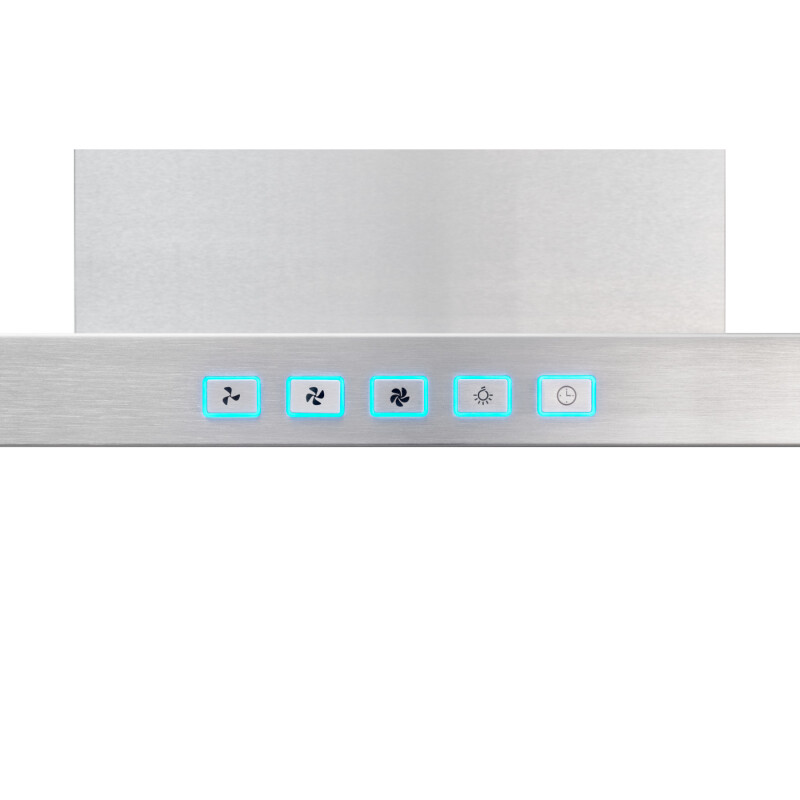 30-Inch Convertible Wall-Mount T-Style Chimney Range Hood, 450 MAX CFM BWT2304SS