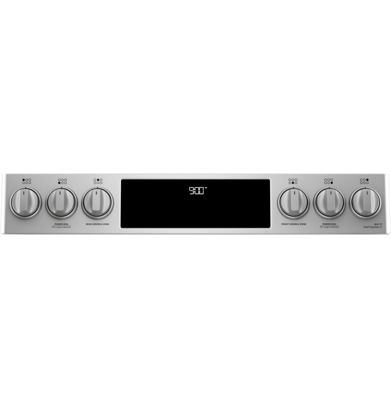 CAFÉ™ 30" Smart Slide-In, Front-Control, Dual-Fuel Range with Warming Drawer C2S900P2MS1